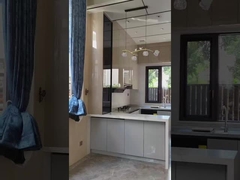 Armadio da cucina elegante e funzionale con finitura grigio stellato Fadior