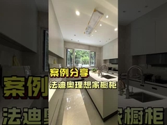 Armadio da cucina a U in acciaio inossidabile Fadior