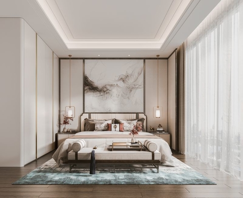 Luxurious Cream White Wardrobe With Gold-Accented Elegance High Durability